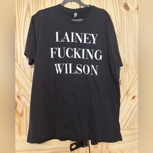 Lainey Wilson Next Level Tour Black Short Sleeve T Shirt XXL